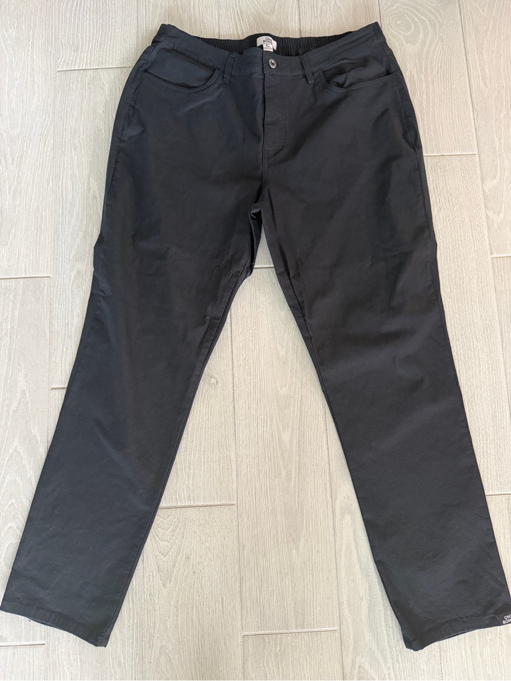 One Bone - Men's Black Stretch Jeans - XL